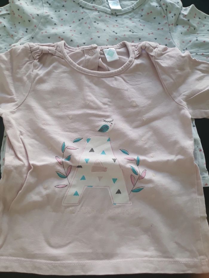Lot tee shirts manches longues 18 mois - photo numéro 2