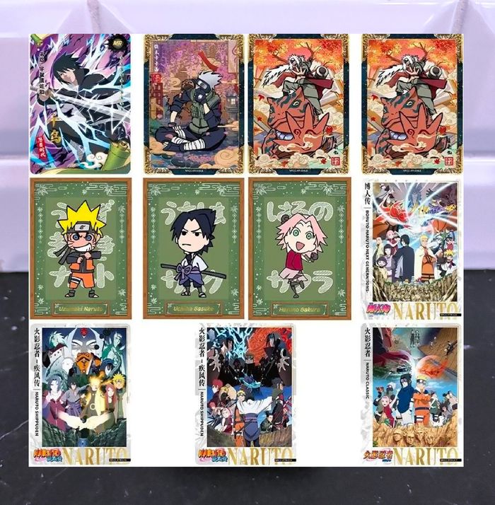 Display Kayou Naruto Heritage The Age of Ninjas / Heritage de l'âge Ninja 50 Cartes à collectionner - photo numéro 2