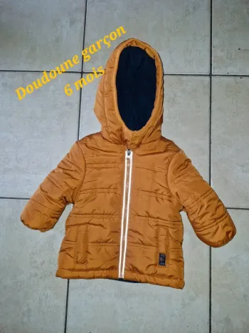 Doudoune garçon 6 mois