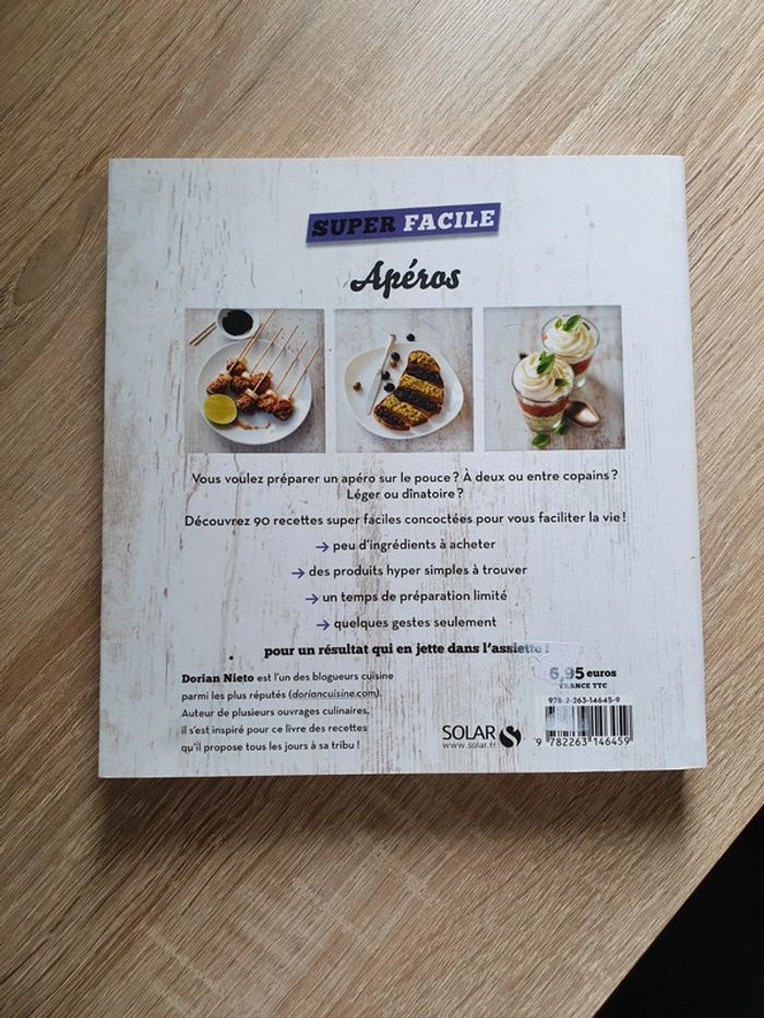 Livre de recette super facile apéro - photo numéro 2