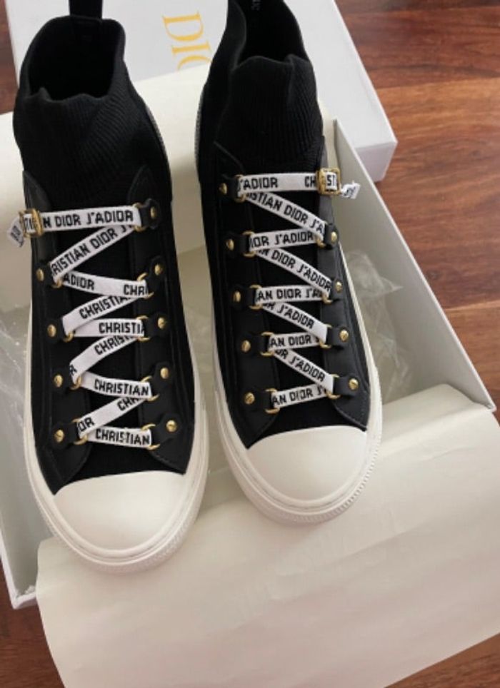 Baskets col montant avec lacet femme p.40