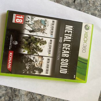 metal gear solid Hd collection Xbox 360