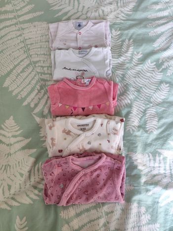 Lot pyjama naissance fille