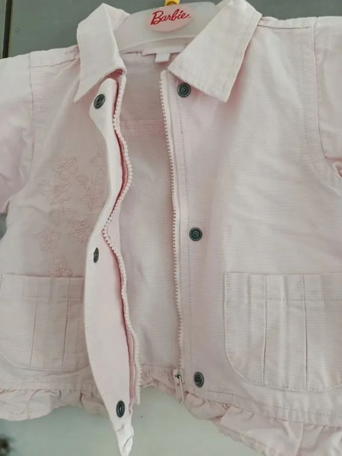 Veste en jean bébé fille - photo numéro 5