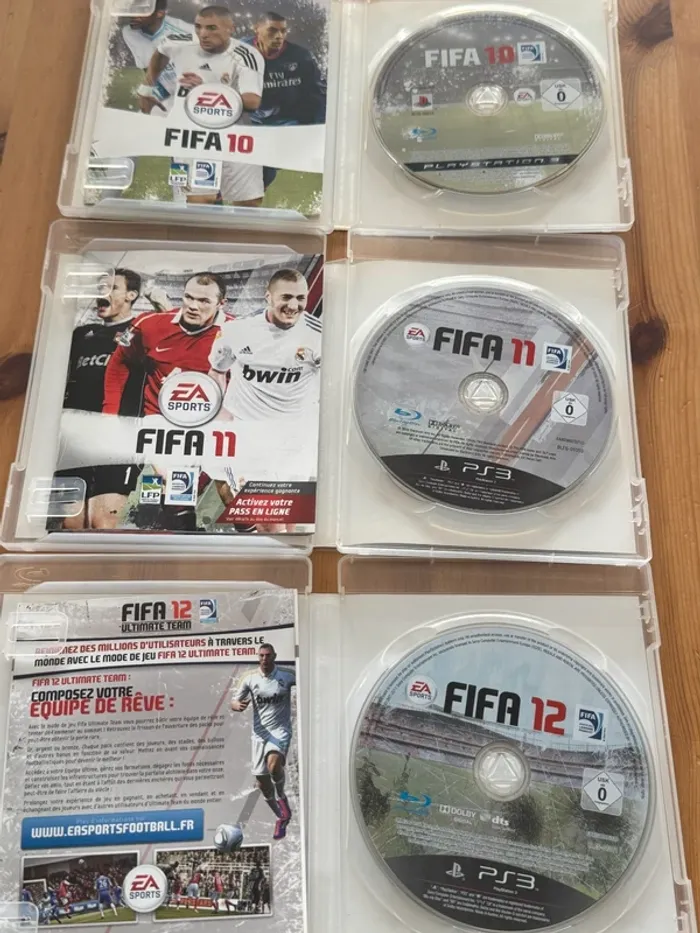 Lot Fifa 10 à 12 - BE - PS3 - photo numéro 2