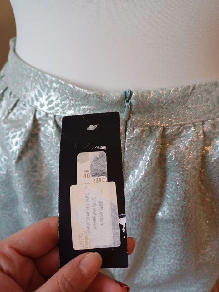 Jupe pailletée à motifs neuve Mohito taille M/L 38/40 - photo numéro 6