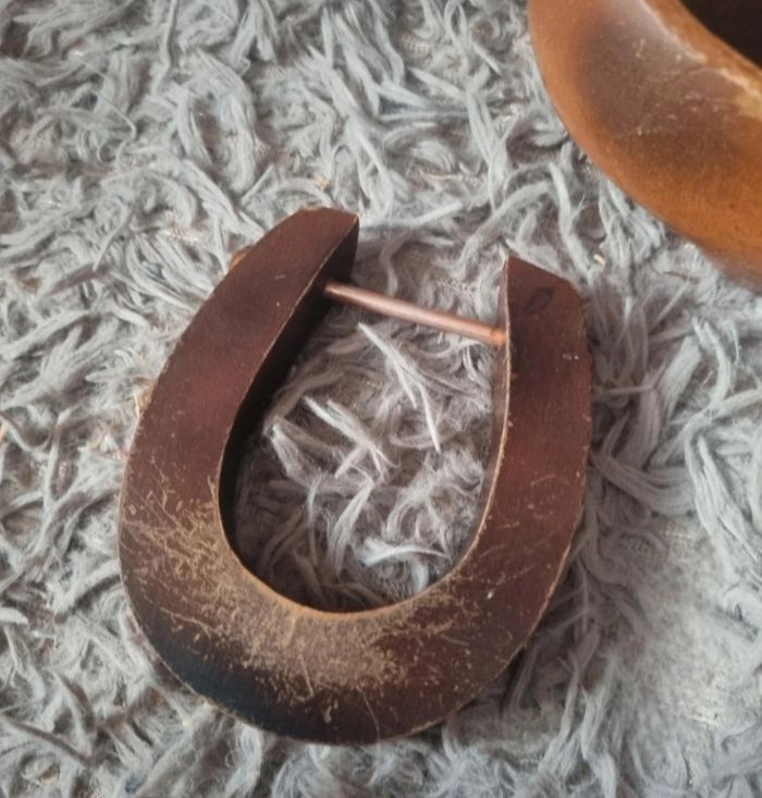Porte bouteille en bois forme de sabot vintage - photo numéro 7
