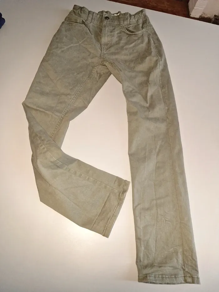 Slim kaki 10 ans
