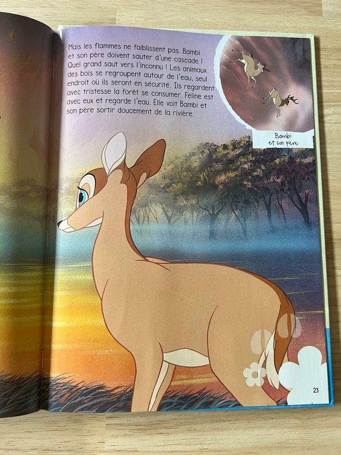 Livre Disney Audiocontes Magiques n°21 – Bambi – Bon État (Sans Figurines) - photo numéro 4