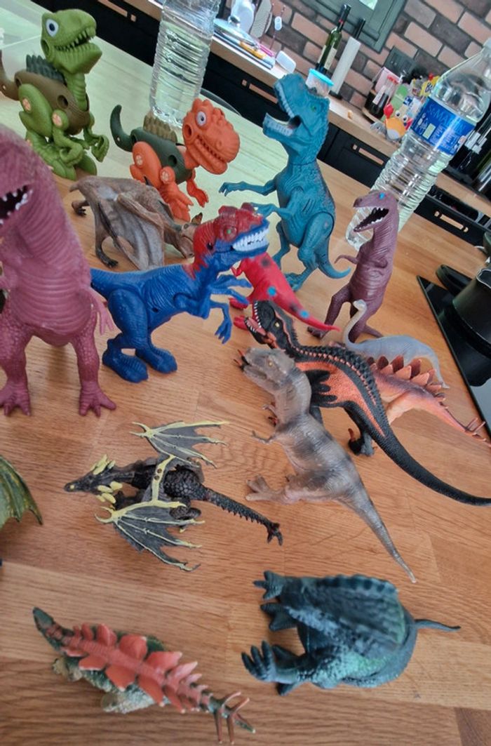 Gros lot 30 dinosaures - photo numéro 3