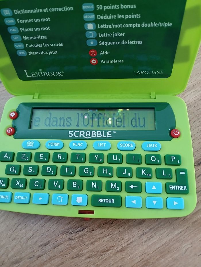 LEXIBOOK L OFFICIEL FU JEU SCRABBLE - photo numéro 4