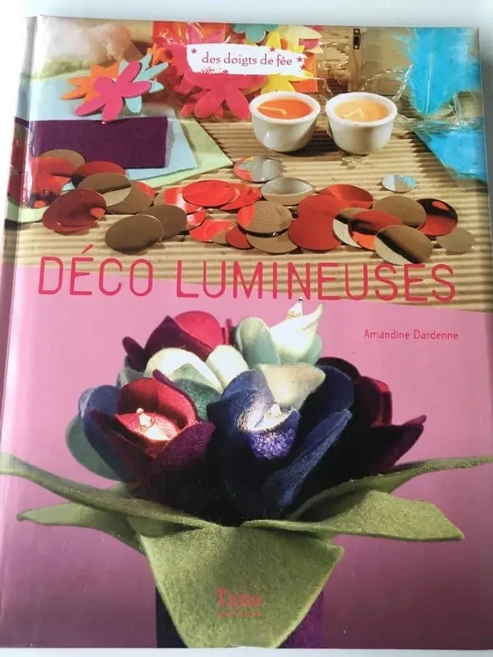 Livre de création Déco lumineuses Neuf