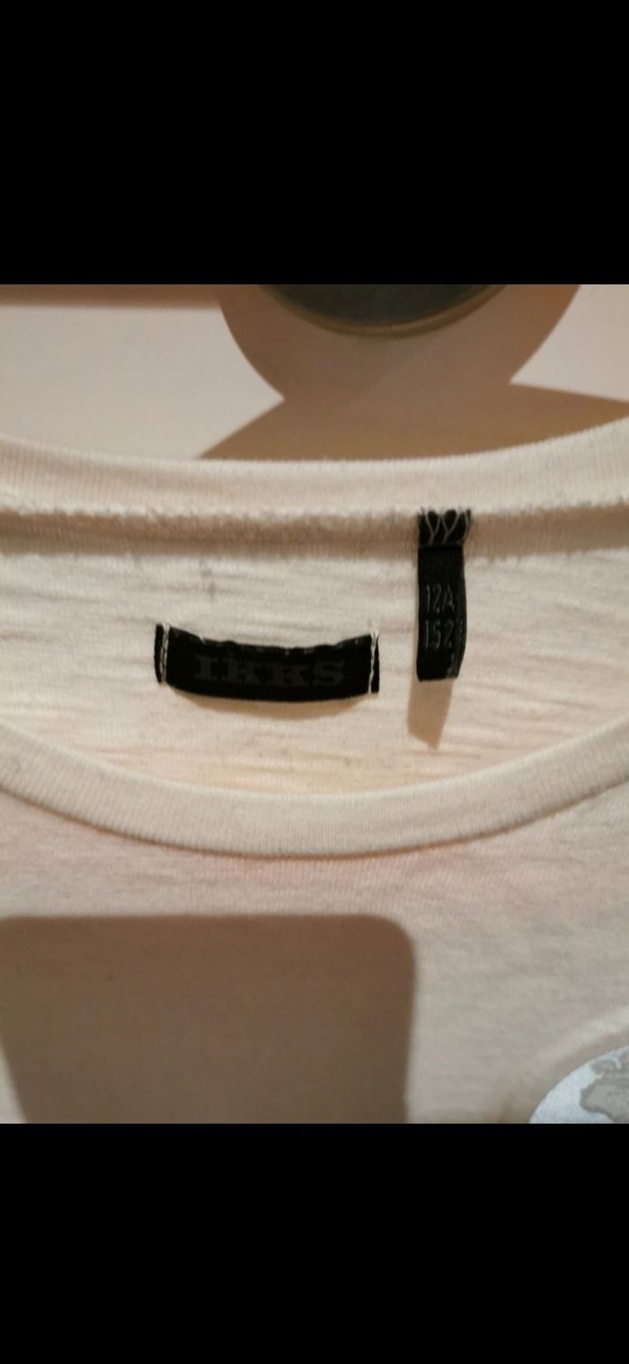 Tee shirt ikks 12 ans - photo numéro 2