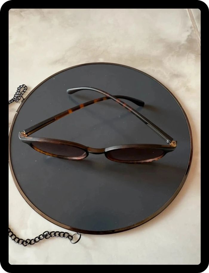 Lunette de soleil léopard - photo numéro 3