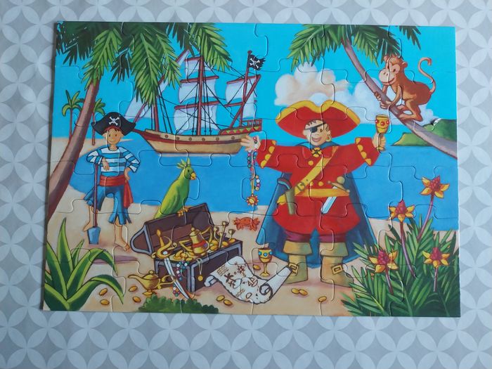 Puzzle 36 Pièces Le Pirate et Son Trésor - photo numéro 3