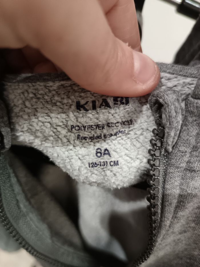 Gilet 8 ans Kiabi gris - photo numéro 6