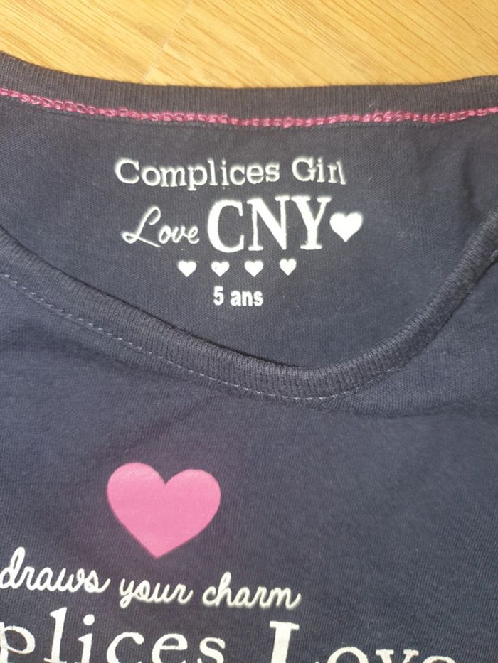 tee shirt complice 5 ans - photo numéro 2