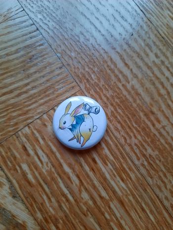 Pins lapin Virginie.B Tattoo