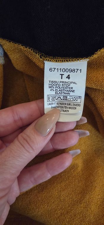 ARMAND THIERY – Haut Femme T4 (Convient 40/42) – Motif Mandala – Excellent État 