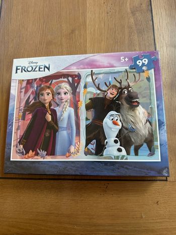 Puzzle Disney La reine des neiges  Elsa et Ana  99 pièces Neuf