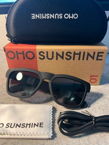 Lunette connectée oho shine
