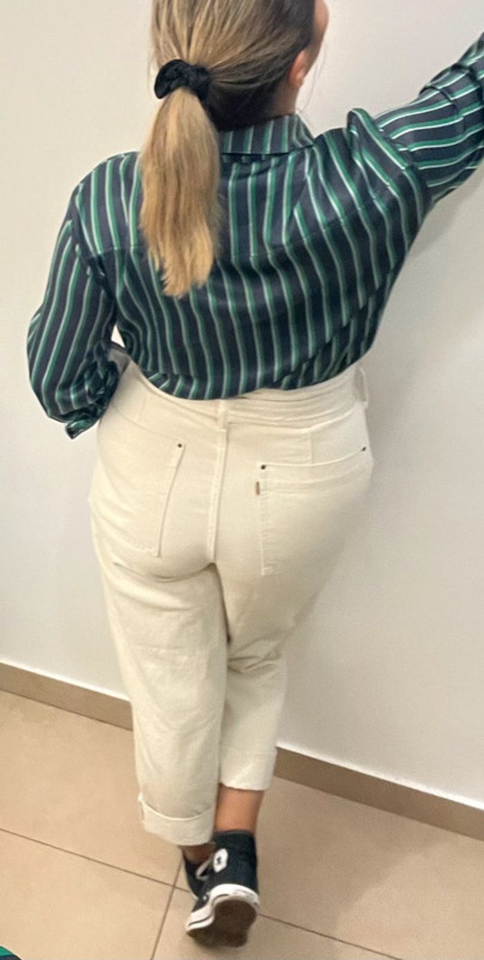 Chemise H&M À Rayures Taille 40 - photo numéro 7