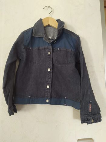 chemise veste en jean