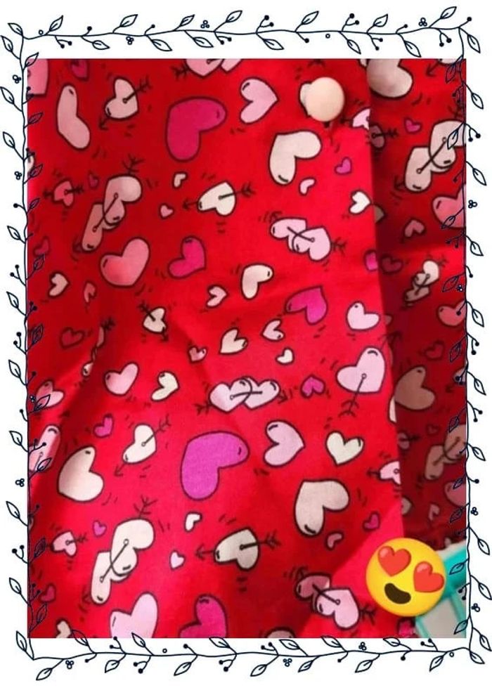 Chemise de nuit motif cœur vintage - photo numéro 5
