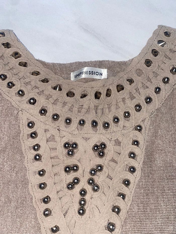 Lot de 3 pull clouté Taille unique - photo numéro 5