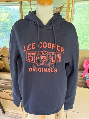 Sweat à capuche Lee Cooper taille L neuf mixte
