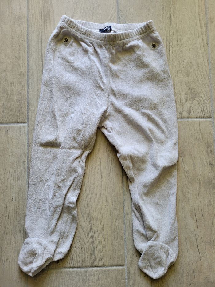 Pyjama blanc motif lune 2 pièces Kiabi 2 ans - photo numéro 6