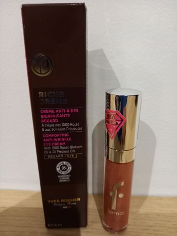 Riche creme et gloss