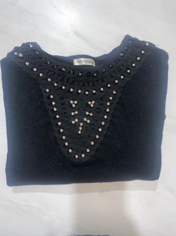 Lot de 3 pull clouté Taille unique