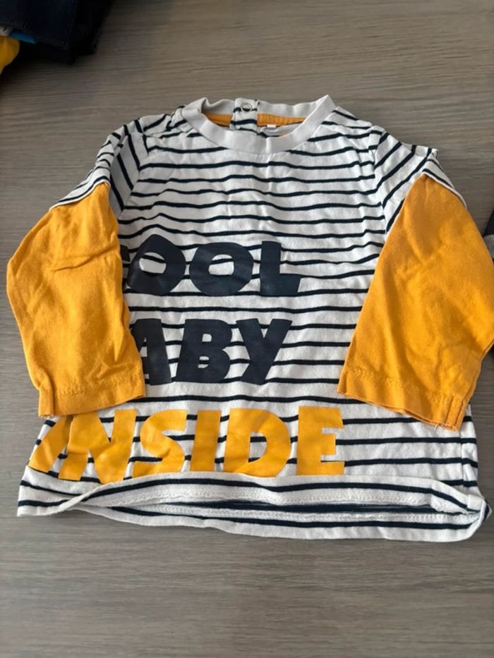 Lot tee shirt manche longue 18 mois - photo numéro 7