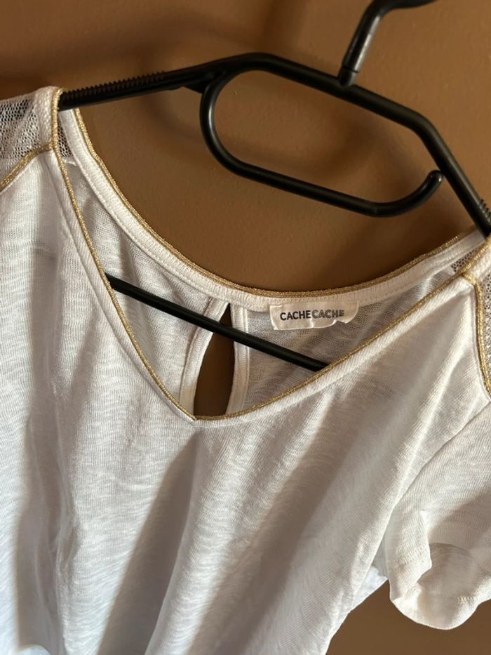 T-shirt cache cache - photo numéro 4