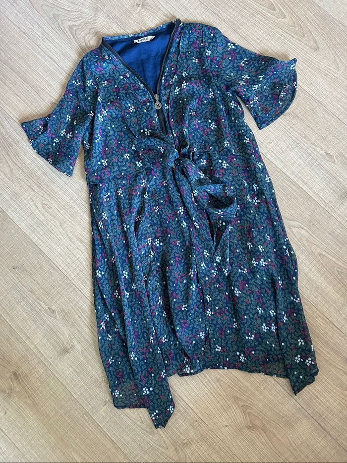 Robe imprimée à manches courtes Kaporal taille XS TBE - photo numéro 7