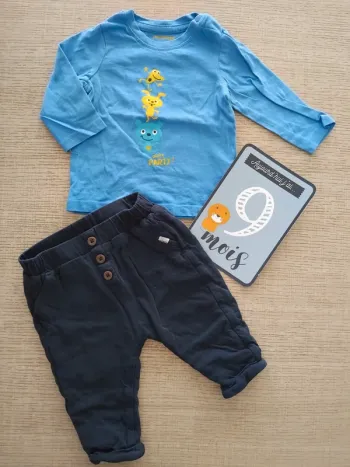 Ensemble 9 mois / 69-72 cm