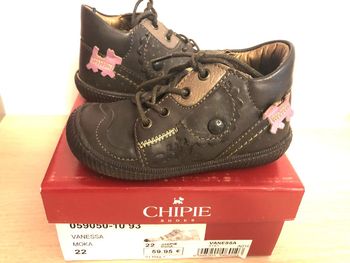 Chaussures Chipie Vanessa Moka en 22 NEUVES