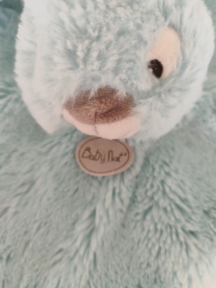 Doudou lapin baby nat - photo numéro 3