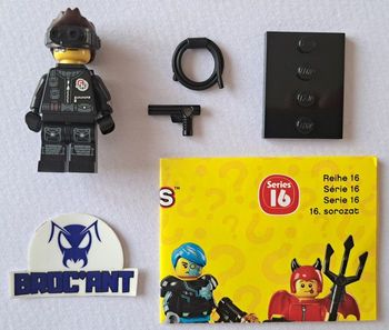 Figurine Lego série 16 numéro 14 Espion