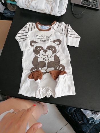 Pyjama léger 3 mois prends ton pouce