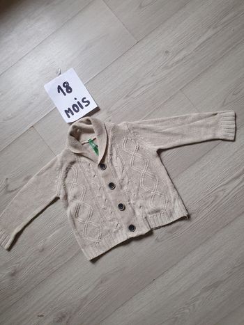 Gilet 18mois garçon