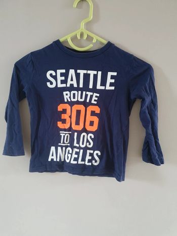 T-shirt manched longues 3-4 ans