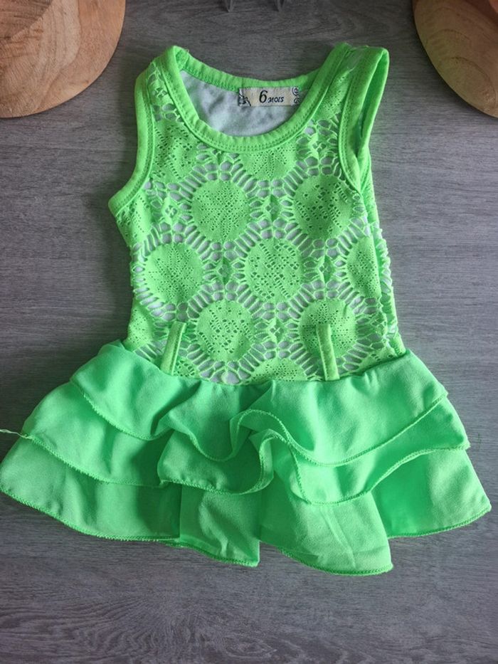 Robe à volants 6 mois - photo numéro 2