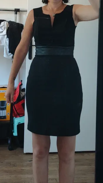 Robe noire élégante