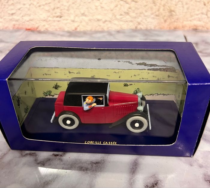 Voiture coupé Spider Tintin éditions Atlas - photo numéro 2