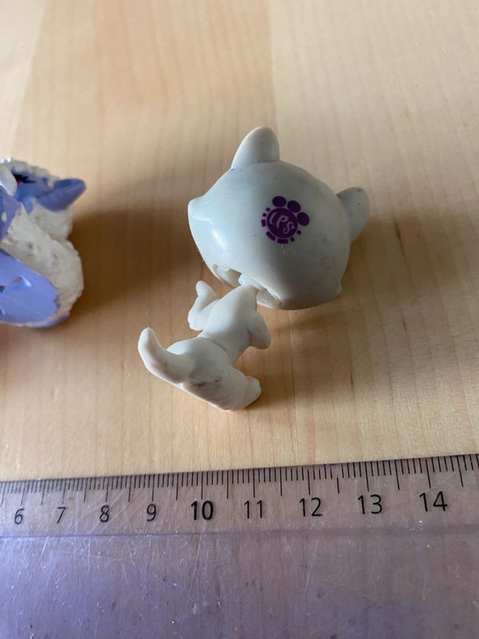 Petite figurine littlest pet shop pieuvre chat mammouth monster hight shiver abbey - photo numéro 5