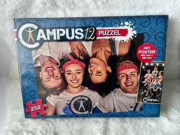 Puzzle campus 12, 252 pièces, sous blister