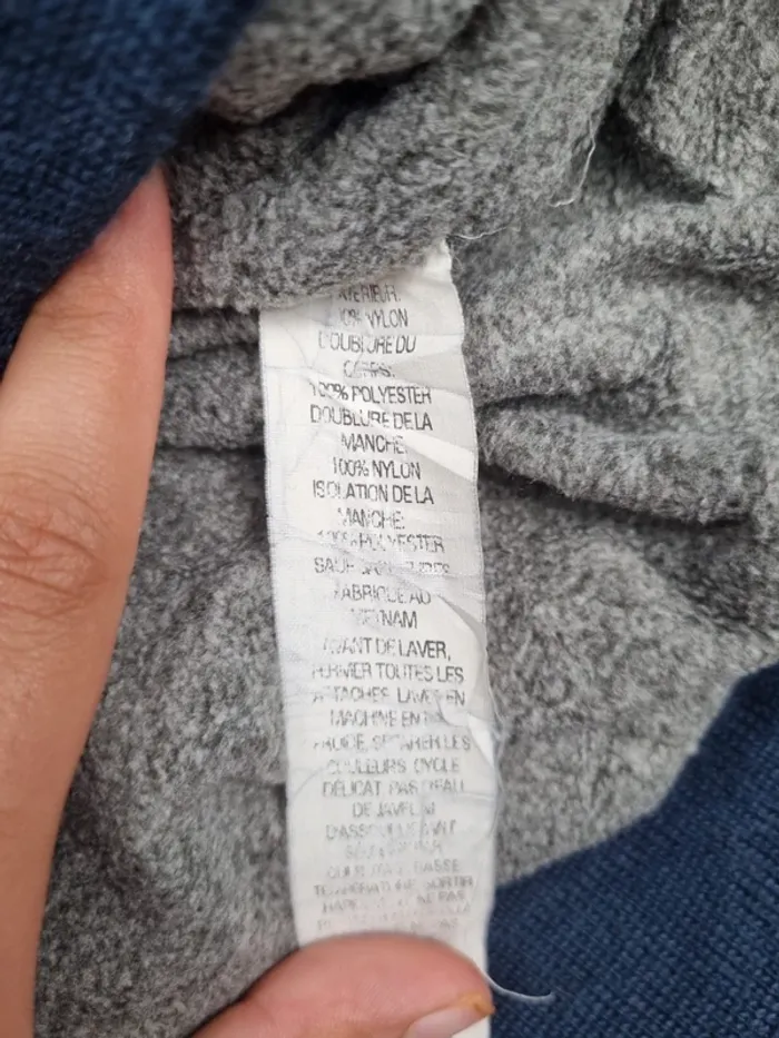 Doudoune L.L. Bean bleu marine – Taille L Homme (mesures en photos) - photo numéro 5