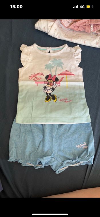 Ensemble short +t-shirt